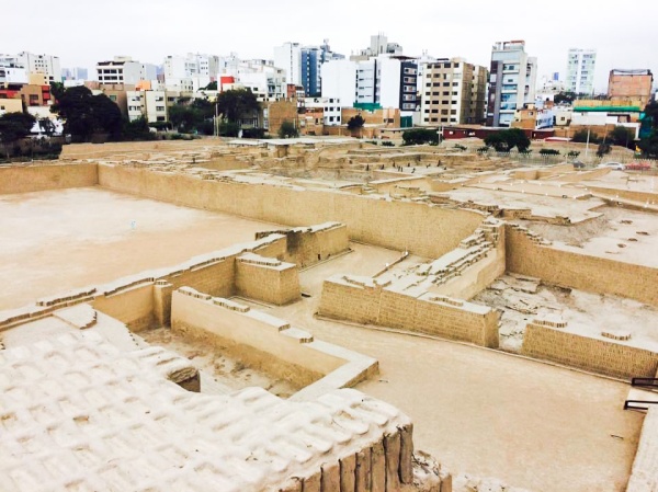 Ruins in Lima, Peru