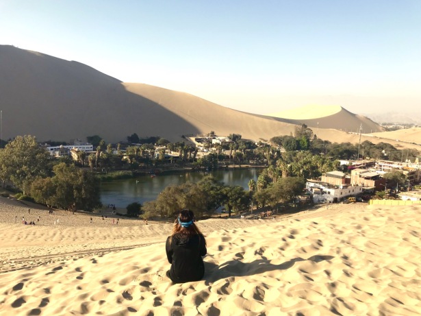 The oasis in Huacachina